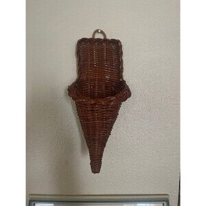 Wicker Wall Basket